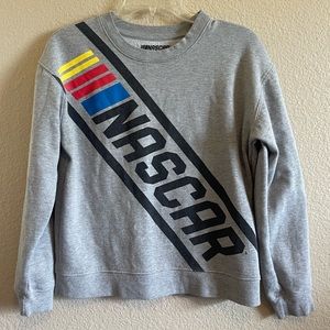 NASCAR Gray Pullover Sweatshirt